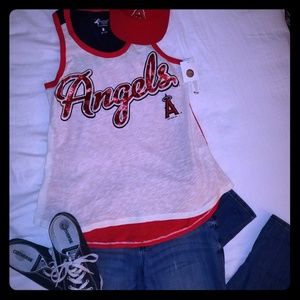 NWT Anaheim Angel's Tank Top